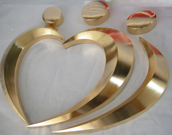 電鍍鈦金字 電鍍鈦金字