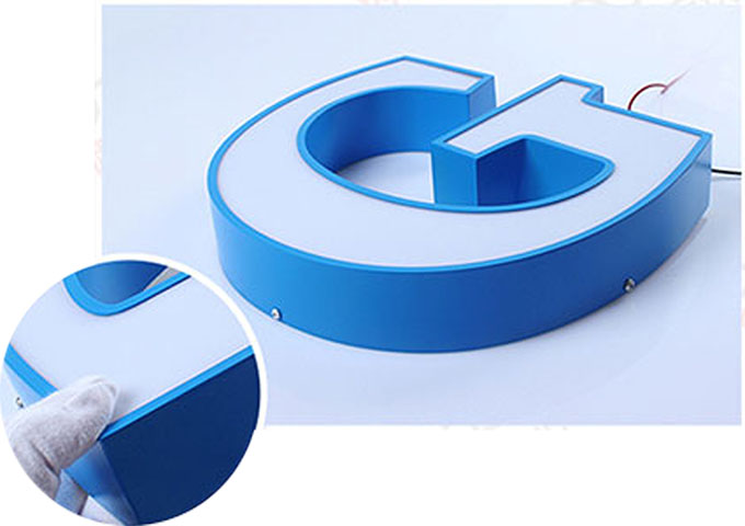 鐵皮烤漆平面發(fā)光字 鐵皮烤漆平面發(fā)光字