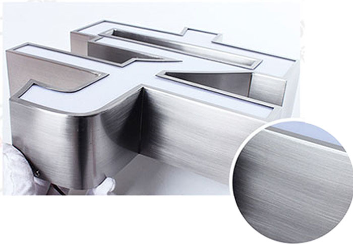 拉絲不銹鋼發(fā)光字 拉絲不銹鋼發(fā)光字