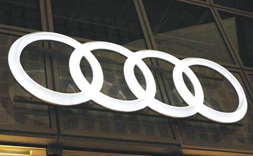 黑白板吸塑發光字效果圖 黑白板吸塑發光字效果圖