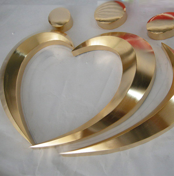 電鍍鈦金字 電鍍鈦金字